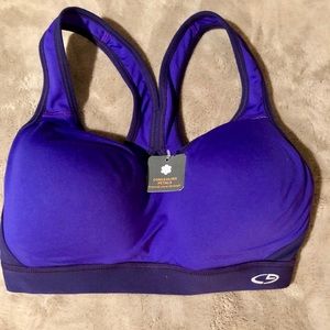 Champion duo dry power smooth razorback sports bra